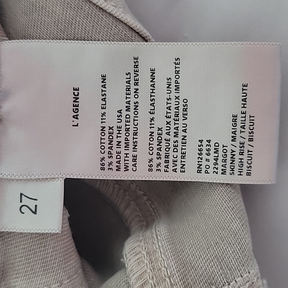 L'AGENCE Women's  Skinny Jeans - Picture 5 of 5